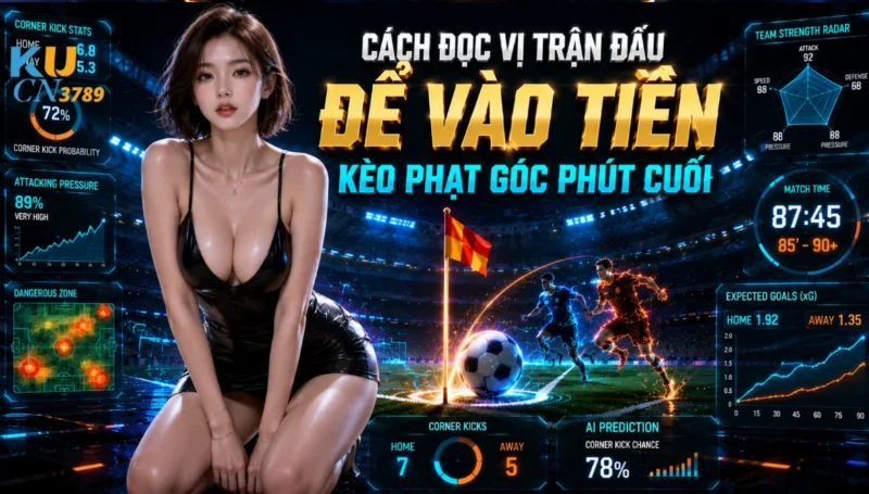 Cách Đọc Vị Trận Đấu Để Vào Tiền Kèo Phạt Góc Phút Cuối