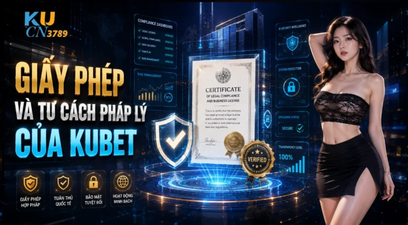 Giấy Phép Và Tư Cách Pháp Lý Của Ku bet