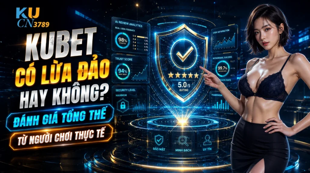 Ku bet CÓ LỪA ĐẢO HAY KHÔNG? ĐÁNH GIÁ TỔNG THỂ TỪ NGƯỜI CHƠI THỰC TẾ