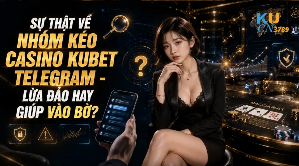 Sự Thật Về Nhóm Kéo Casino Kubet Telegram - Lừa Đảo Hay Giúp Vào Bờ?