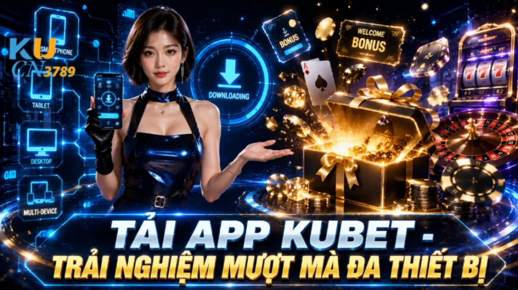 TẢI APP KUBET - TRẢI NGHIỆM MƯỢT MÀ ĐA THIẾT BỊ