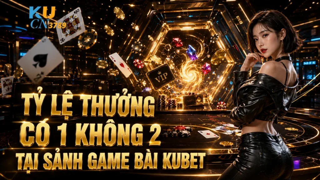 Tỷ Lệ Thưởng Có 1 Không 2 Tại Sảnh Game Bài Kubet
